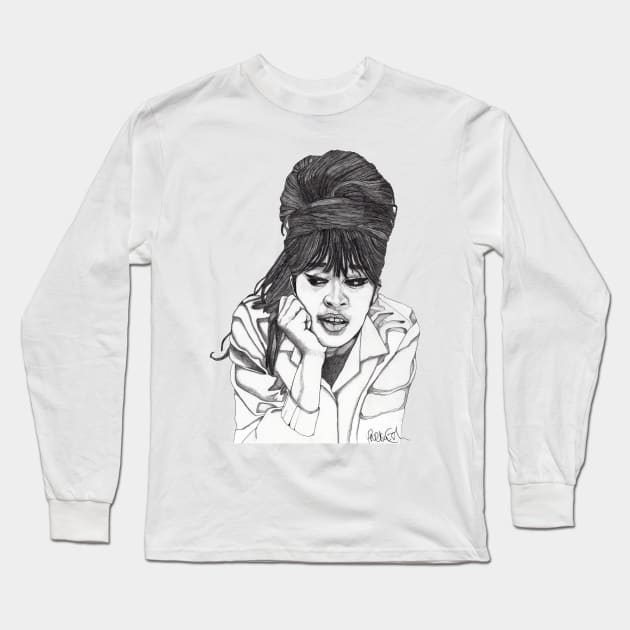 Ronnie Spector Long Sleeve T-Shirt by paulnelsonesch